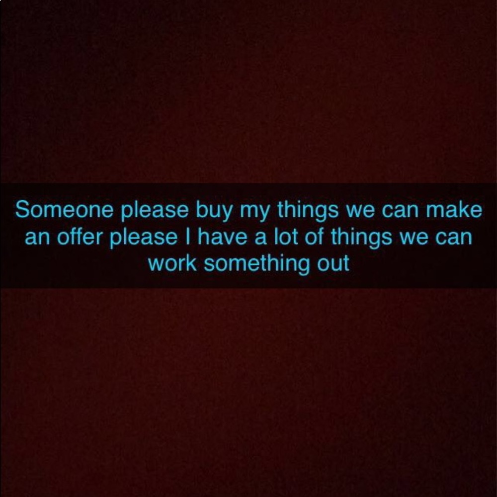 Please buy something